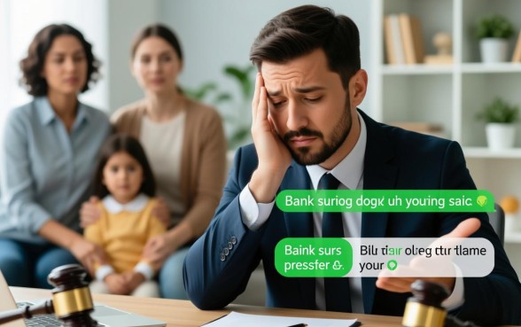 银行起诉短信会发到家人手机上吗