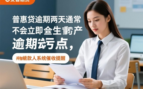 平安普惠i贷逾期一两天会怎么样,会上征信吗? 平安普惠i贷逾期一两天会怎么样