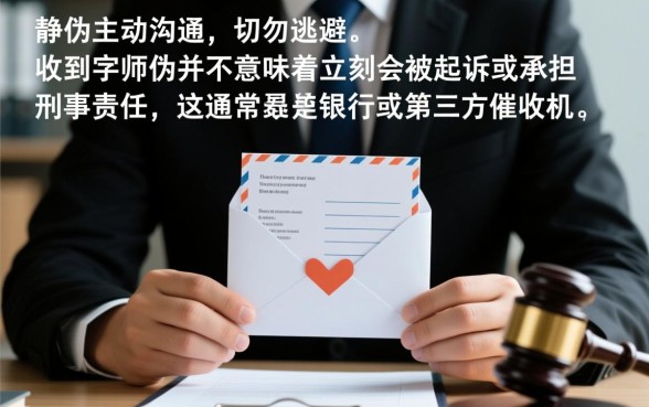 信用卡逾期收到律师邮件怎么处理