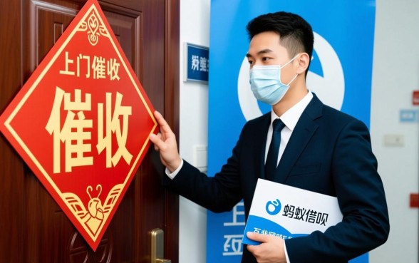 蚂蚁借呗逾期说要上门是真的吗