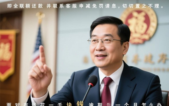 有钱花一千块钱逾期一个月怎么办