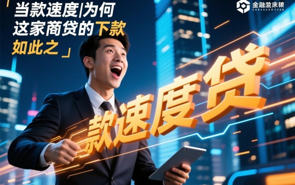 为何这家网贷的下款速度如此之快