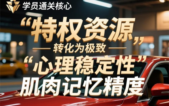 驾校VIP学员的考试技巧有哪些