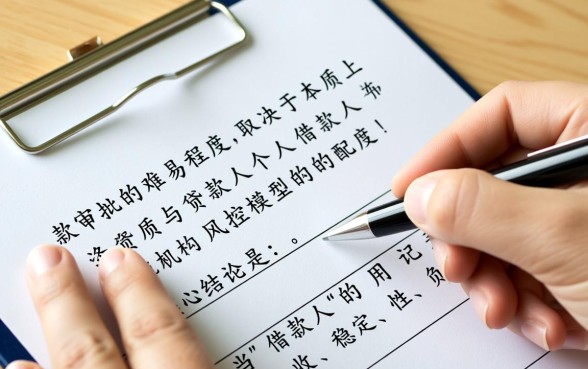 为什么有些借款更容易通过