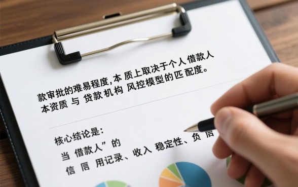 为什么有些借款更容易通过