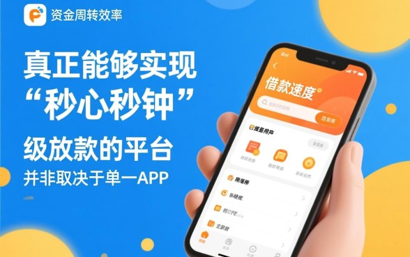 哪个贷款平台能让你秒秒钟拿到款