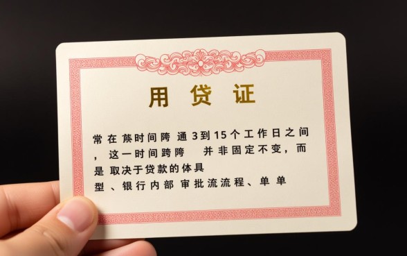 信用证贷款下款时间需要多长时间