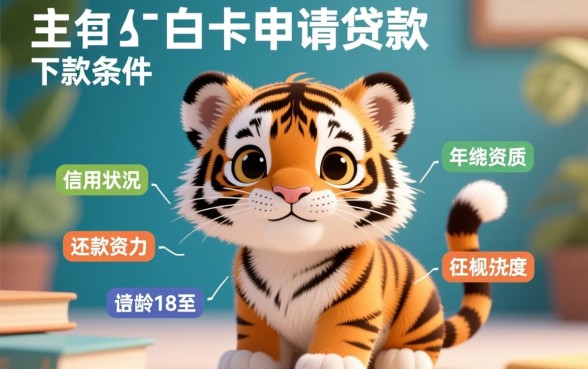 萌虎白卡申请贷款有哪些下款条件