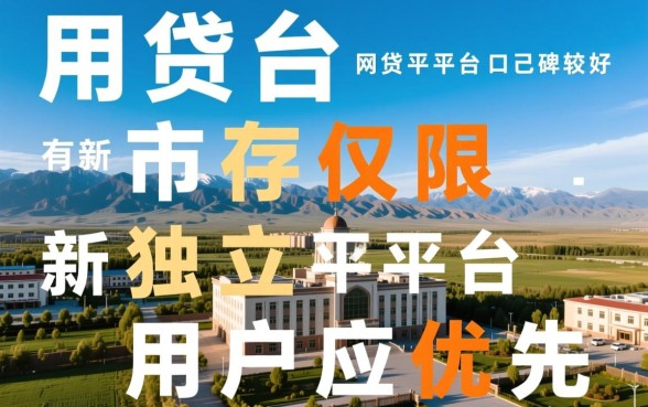 新疆地区有哪些网贷平台口碑较好