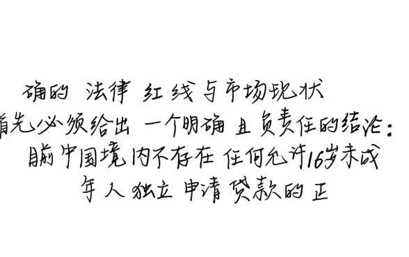 16岁可以贷款的正规平台有哪些