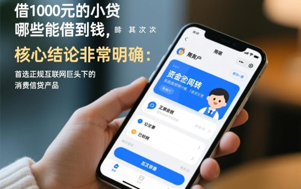 1000元小额贷款怎么申请秒下款