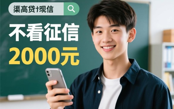 借2000不看征信秒下款18岁是真的吗