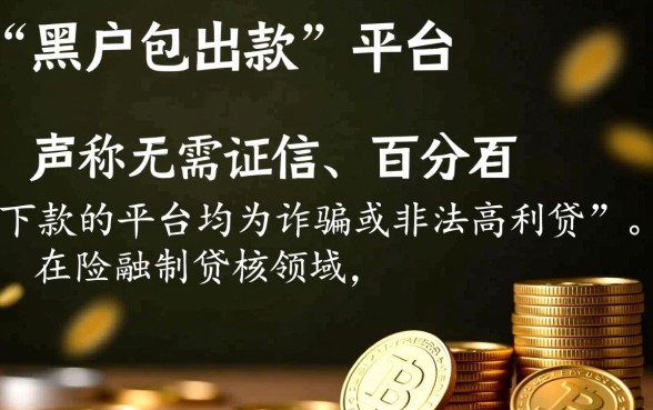 黑户包出款的在线贷款平台有哪些