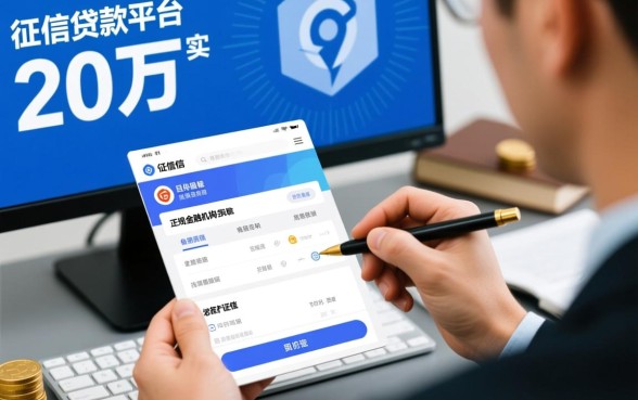 黑户不看征信能借20万吗