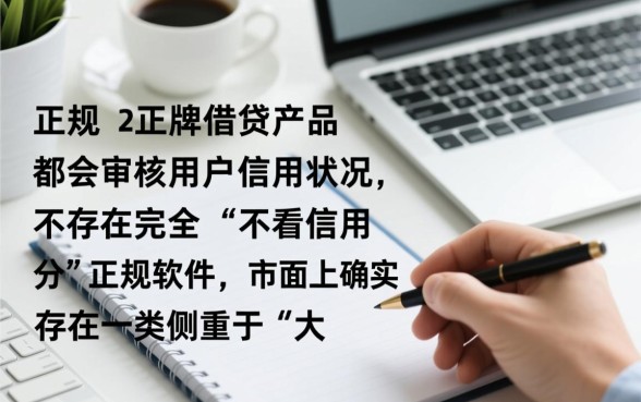 什么借钱软件不看信用分好下款的