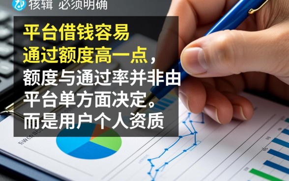 哪个平台借钱容易通过额度高一点