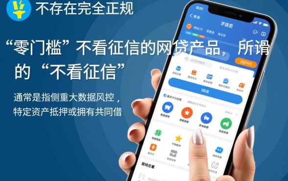 网上有什么网贷不看征信就能看的