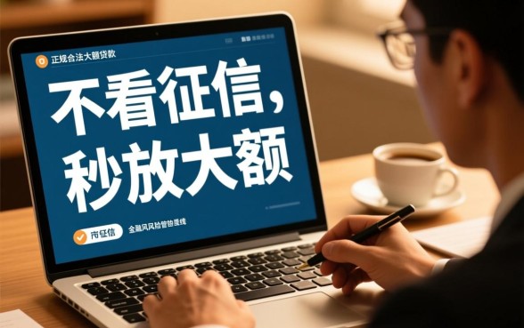 哪里可以大额借钱不看征信的平台