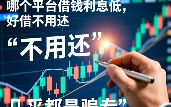 哪个平台借钱利息低?有没有好借不用还的? 哪个平台借钱利息低