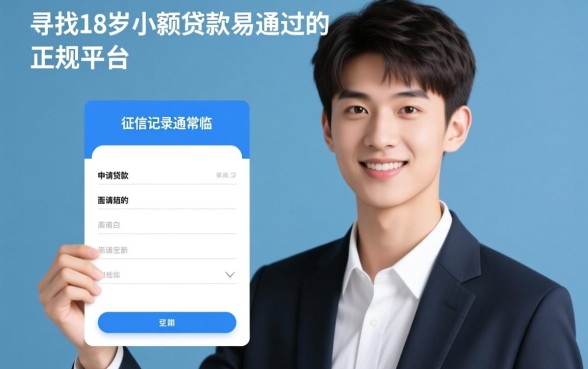 18岁小额贷款易通过的正规平台有哪些