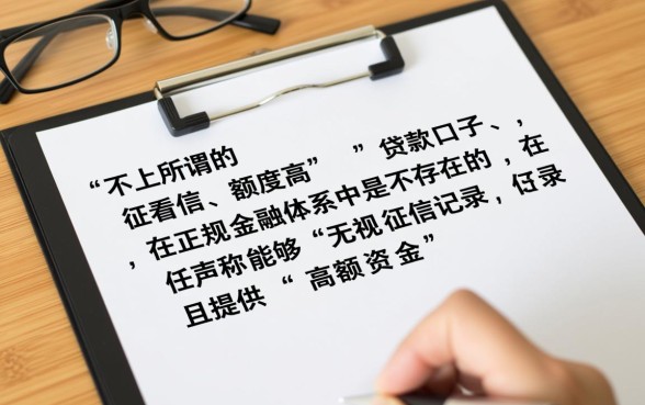 有没有贷款口子不看征信额度高的