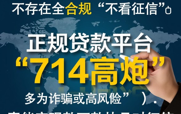 还不看征信的平台靠谱吗