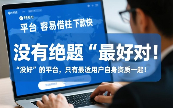 贷款平台哪个容易借好下款快一点