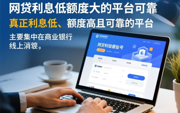 哪些网贷利息低额度大的平台可靠
