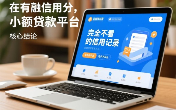 不看信用分的小额贷款平台有哪些