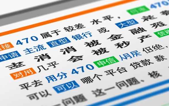 信用分470可以去哪个平台贷款