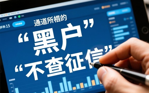 黑户不查征信报告的正规贷款平台有哪些