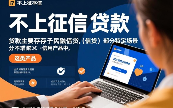 什么贷款不上征信报告可以下款呢