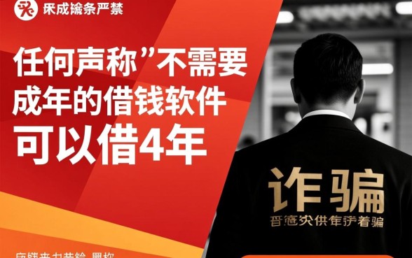 不需要成年的借钱软件可以借4年吗