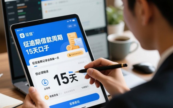 征信有逾期借款周期15天的口子在哪,怎么申请容易过? 征信有逾期借款周期15天的口子在哪