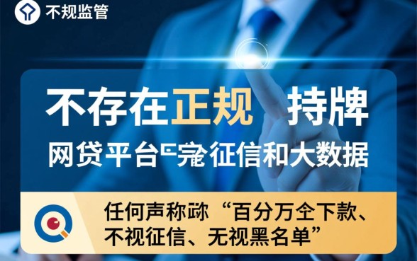 什么网贷平台不看征信不看大数据