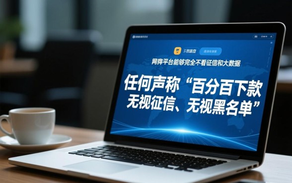 什么网贷平台不看征信不看大数据