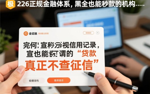 2026 年真正不查征信的贷款