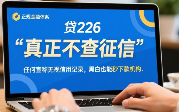 2026 年真正不查征信的贷款