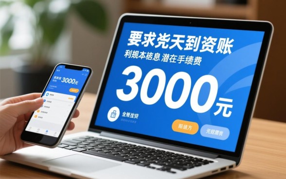 小额贷款3000当天到账多少钱,利息怎么算? 小额贷款3000当天到账多少钱