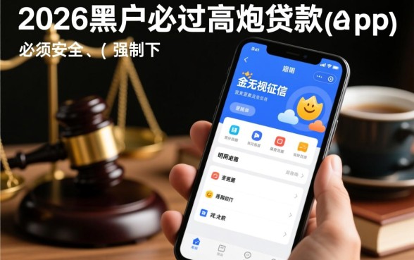 2026黑户必过高炮贷款app是真的吗