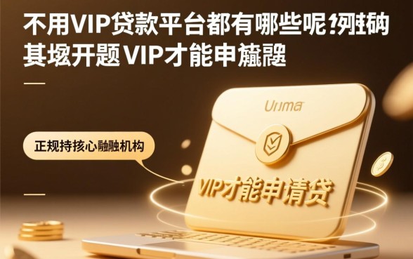 不用vip的贷款平台都有哪些呢