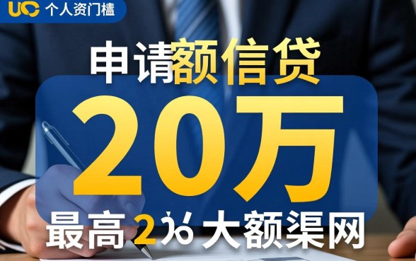 最高20万大额网贷好下款的口子有哪些