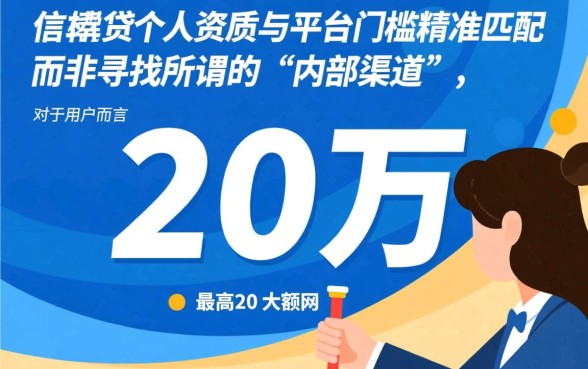 最高20万大额网贷好下款的口子有哪些