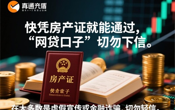 房产证下款的网贷口子是真的吗