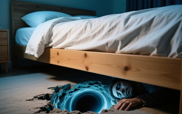 梦见睡觉的床下有洞口子什么意思,梦见床下有洞预示什么 梦见睡觉的床下有洞口子什么意思