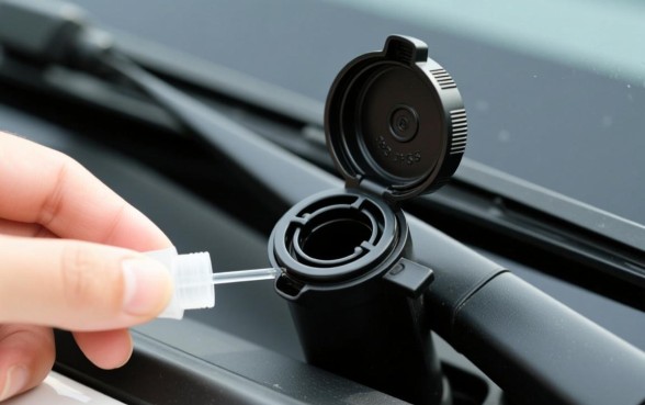 汽车雨刮水壶的口子怎么拆卸下来