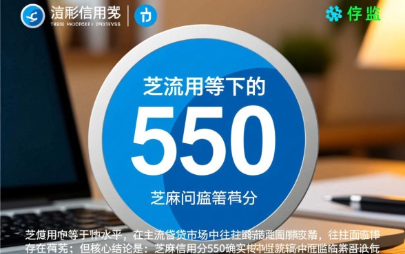 芝麻信用分550可以下款的口子有哪些