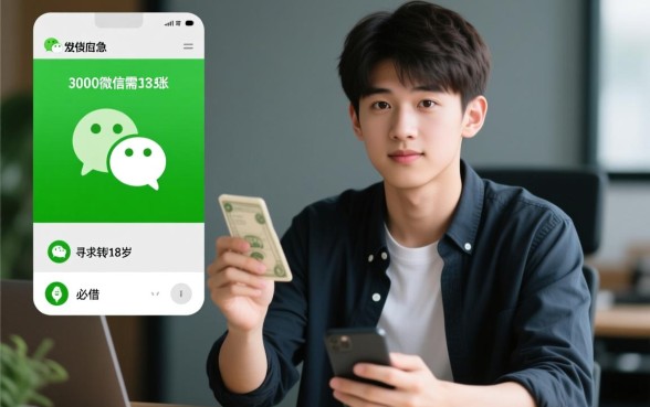 微信借钱3000怎么借