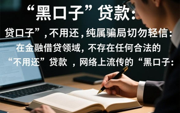 黑口子说贷款不用还是真的吗,黑口子不用还后果严重吗 黑口子说贷款不用还是真的吗
