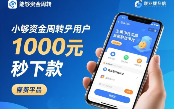 小额贷款1000元秒下款平台有哪些